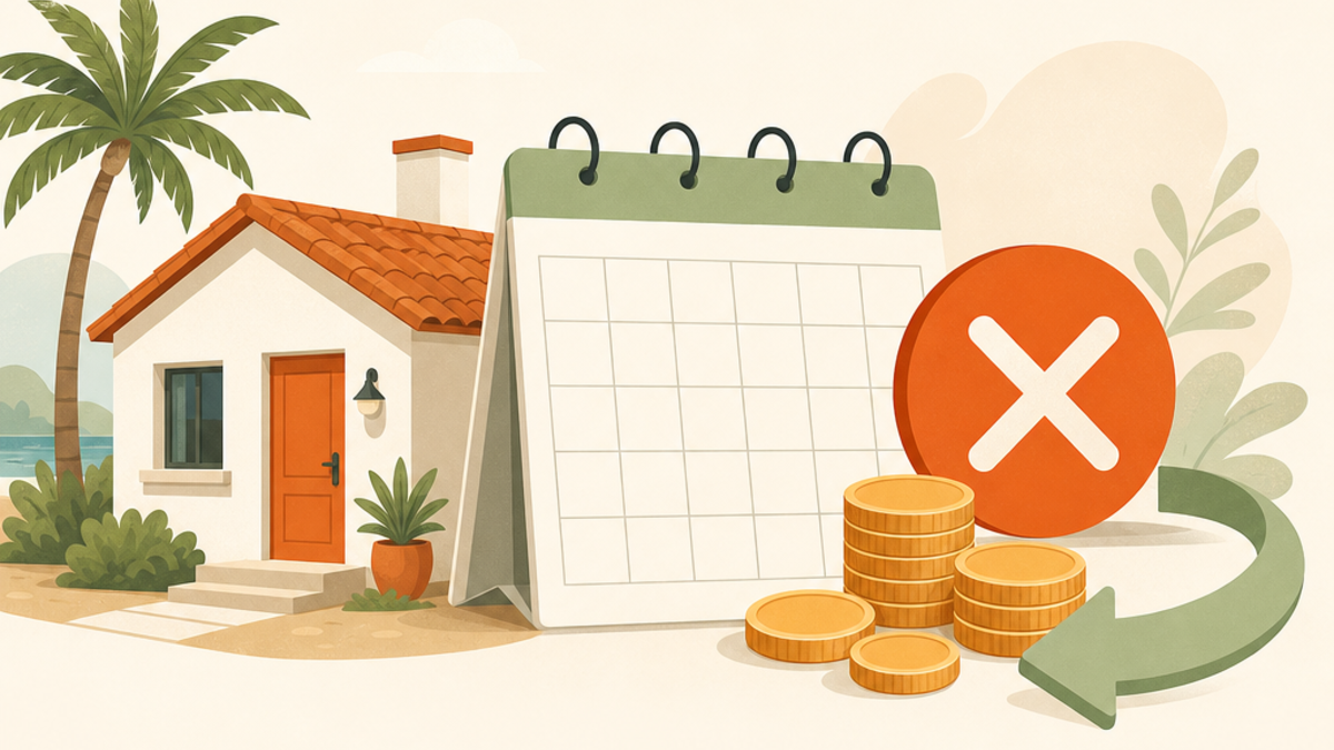 Airbnb Guest Cancellation Policy: What You Actually Get Back